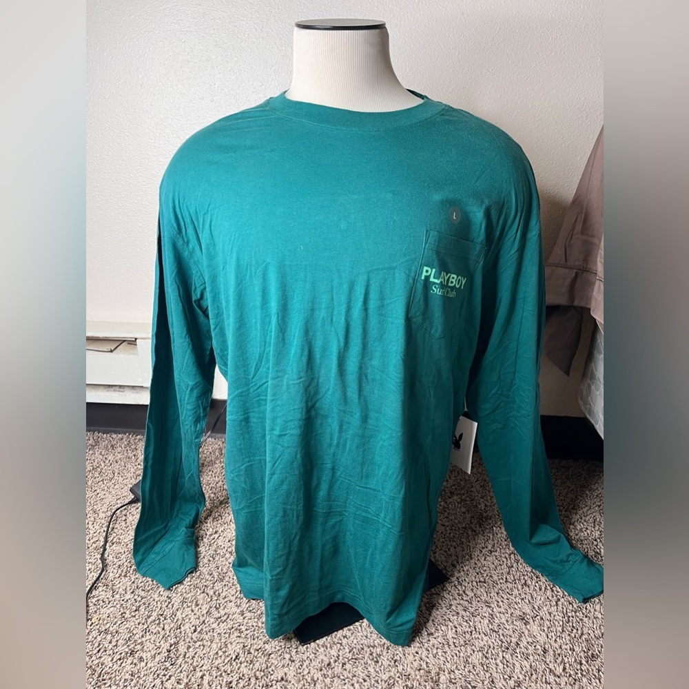 Mens playboy long sleeve